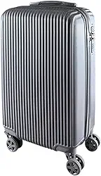 Mala de Bordo 10KG ABS Padrão Anac Giratória Viagem Texas (Grafite)