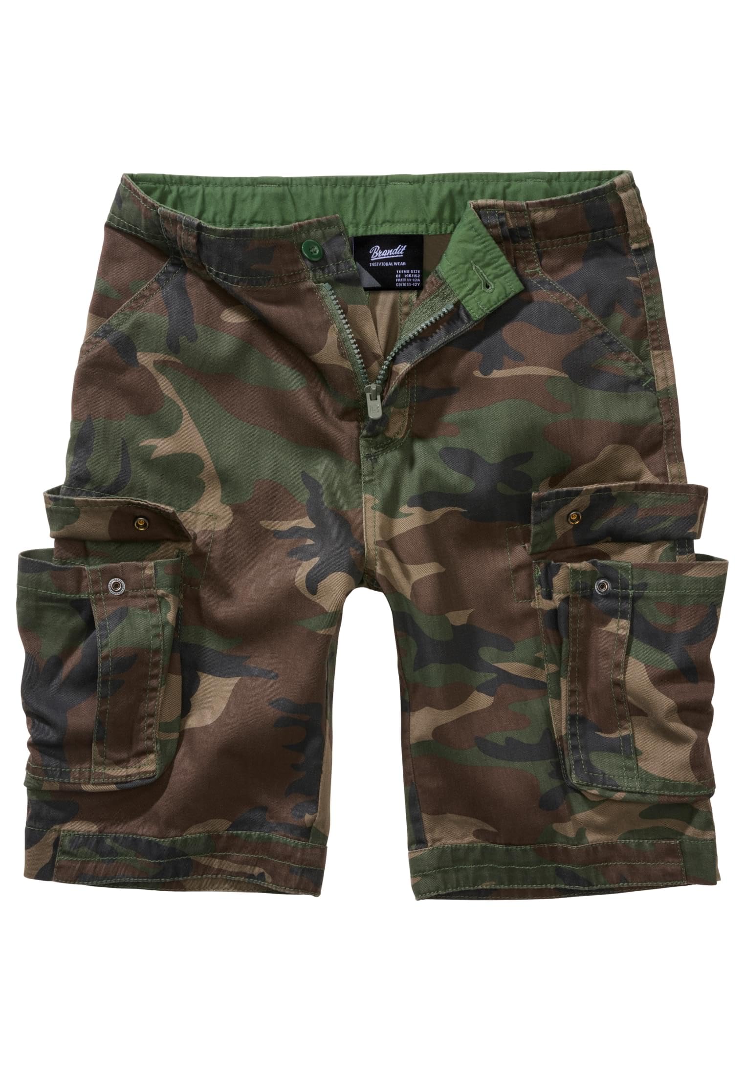 Brandit Kids Urban Legend Shorts, color: woodland, size: S 122