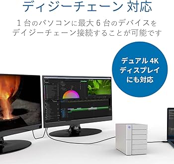 Amazon | LaCie HDD 外付けハードディスク 6Big RAID Thunderbolt3