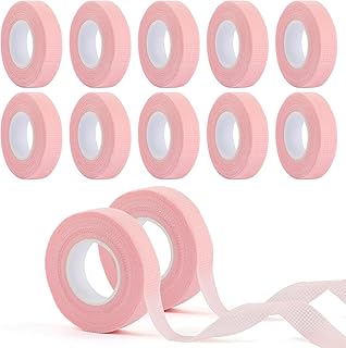 BEVTEE 12 rollos de cinta adhesiva para pesta...