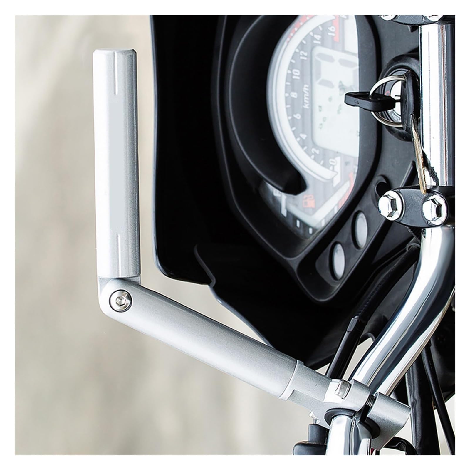 YSDEACE Portatelefono Moto Manubrio Per BMW R1200GS Per DUCATI Per Tutte Le Motociclette Supporto Manubrio Adatto Telefoni Cellulari Navigazione GPS