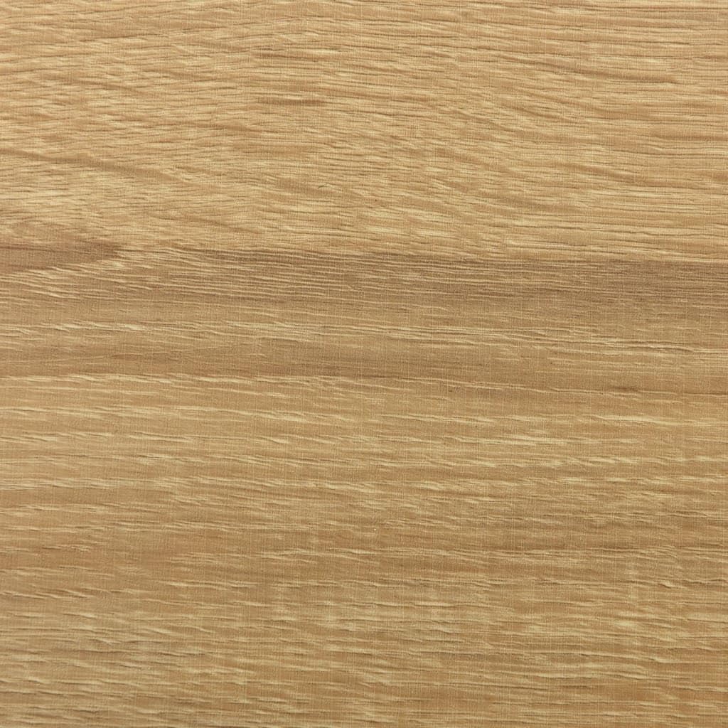 Scrivania ad Angolo a L Rovere, Tavolo PC per Studio, 152x117cm | Ampio piano salvaspazio a forma di L in legno multistrato e metallo, ideale per ufficio o studio domestico.