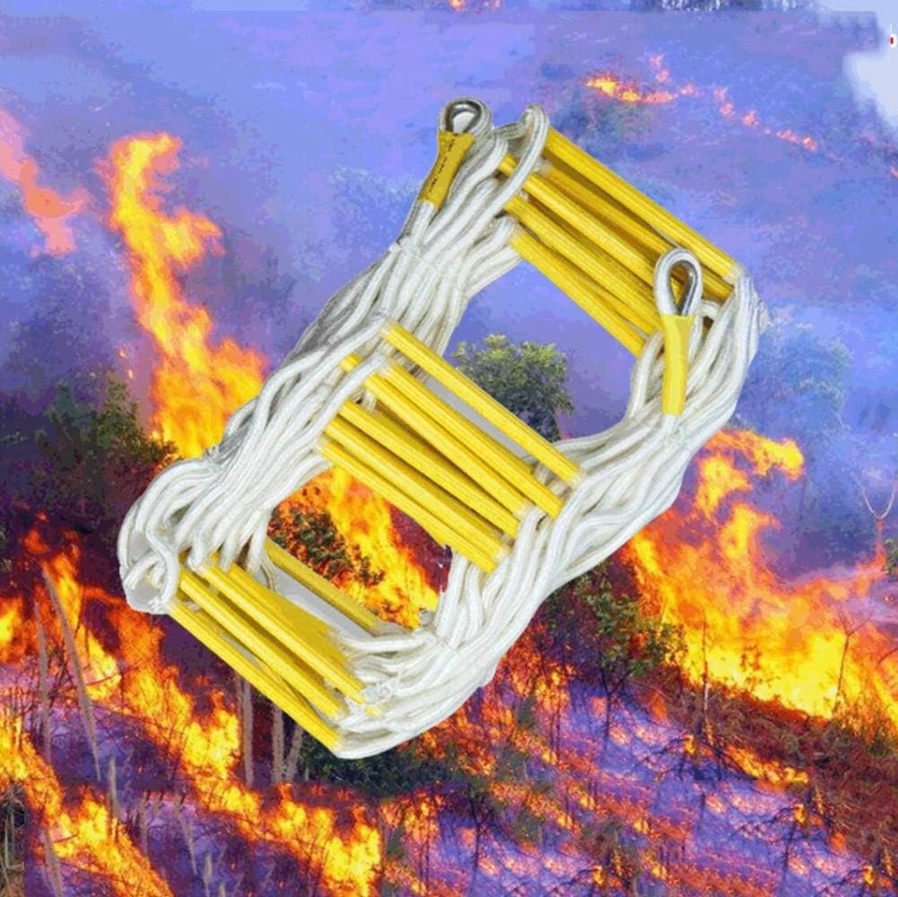 Xgxyklo Emergency Fire Escape Rope Ladder- Easy to Deploy and Simple to Use,50m : Tools & Home Improvement