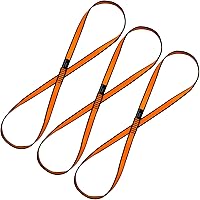 KIKIGOAL 18mm Nylon Climbing Sling Runner 23kN - CE/EN566 Certified for Rock Climbing, Rappelling, Hammocks & More