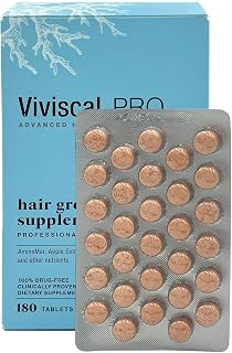 Professional Hair Growth Supplement - 180 Tablets - Advanced Supplement - (New Packaging)
