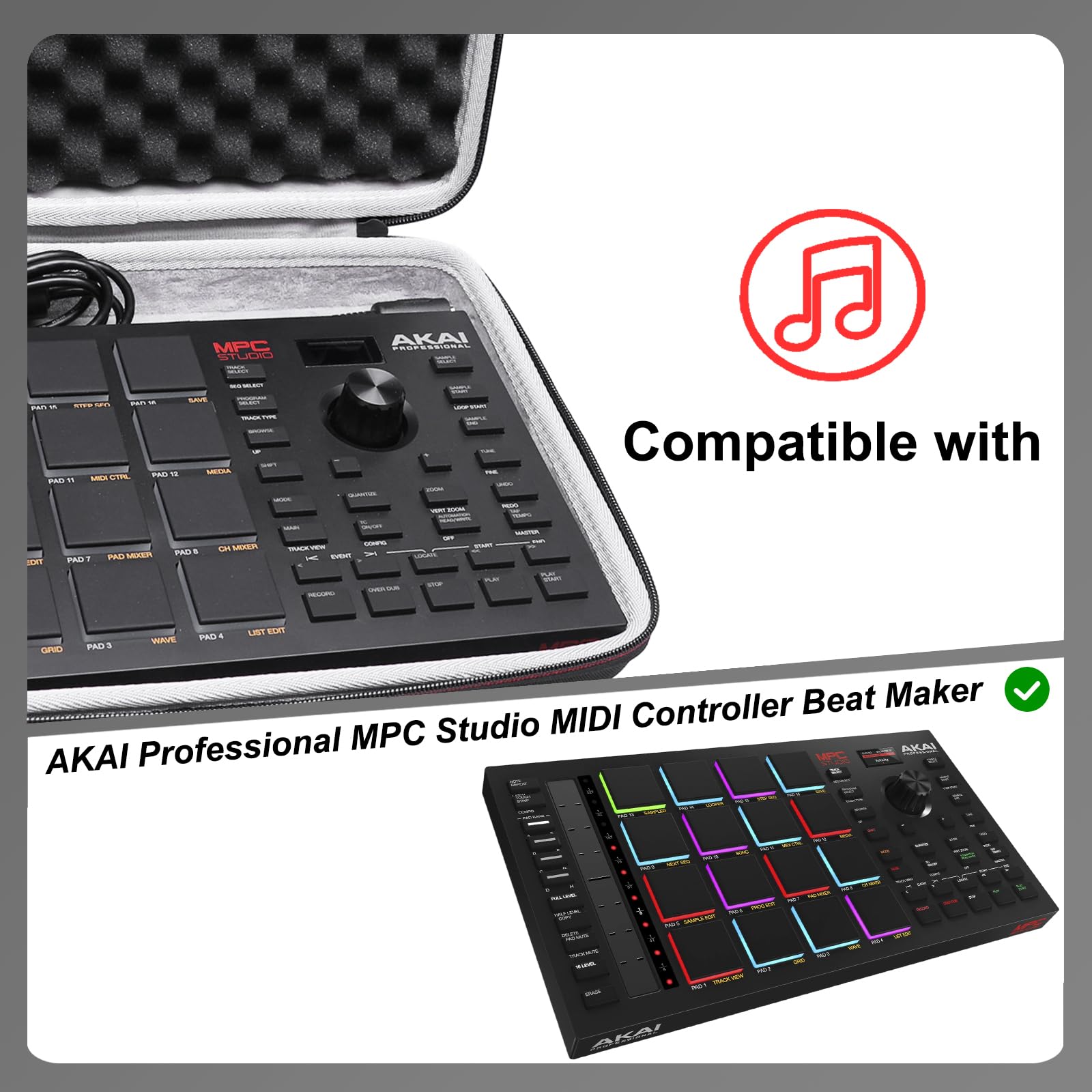 Amazon.com: LTGEM Case Compatible with Akai Professional MPC