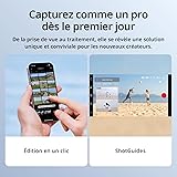 DJI Osmo Mobile 7 Gimbal Stabilizer for iPhone, Android, Built-in Tripod, Ultra-Light, Comfortable Grip, 3-Axis Phone Gimbal, ActiveTrack 7.0, ShotGuides, One-Tap Edit, 10hrs Use, Phone Charging - 7