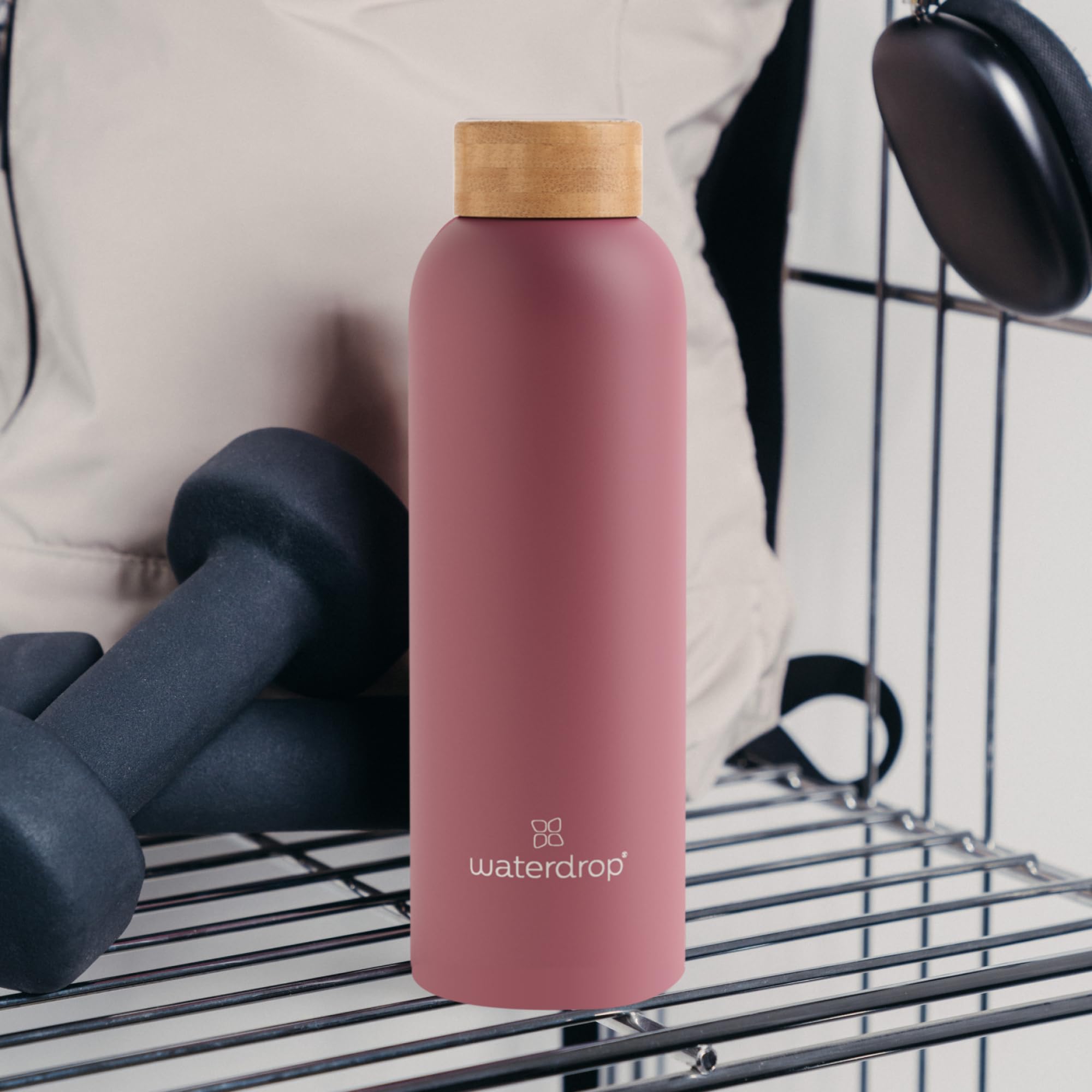 PureFlow Edelstahl-Wasserflasche 907 Ml – Doppelwandig Isoliert, Hält 24h Kalt, Auslaufsicher