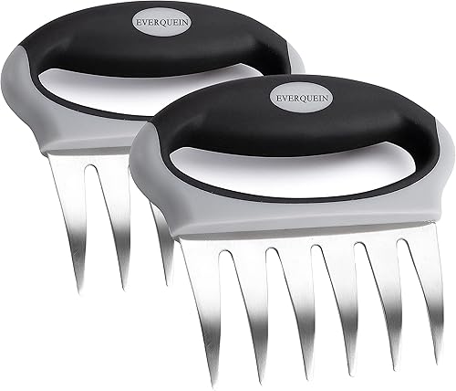 Garras de oso para triturar carne, garras trituradoras de carne EVERQUEIN para triturar pollo, regalos de barbacoa para hombres, accesorios para