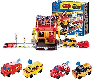 Anti Reverse Car Toy Set - 2024 Christmas, 2-in-1 Flip Transformation Cars Toys, Mini Transforming Toys Car, Automatic Deformation Convert Two Forms in 3 Seconds (B)