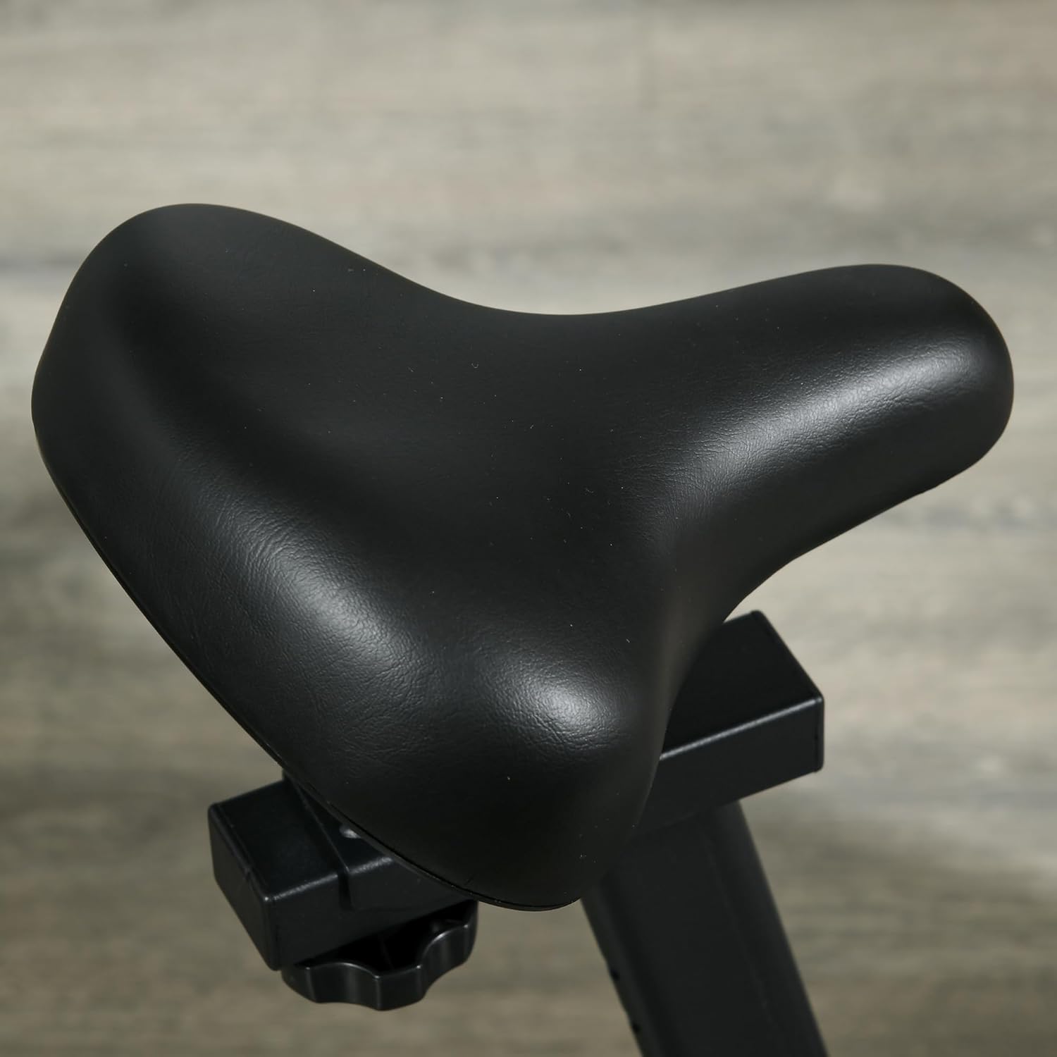 Close-up of the comfortable, adjustable seat.