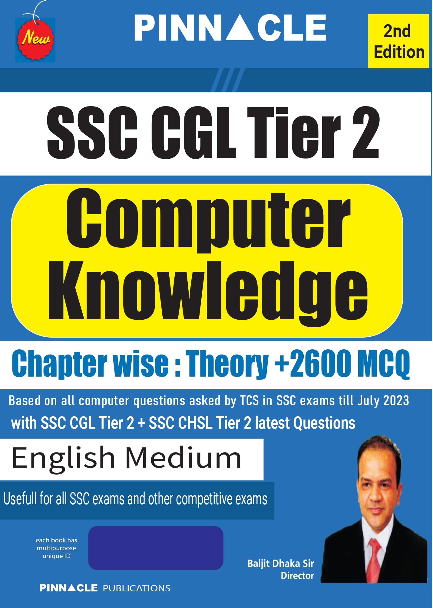 SSC CGL Tier 2 Computer Knowledge English medium book 2nd edition