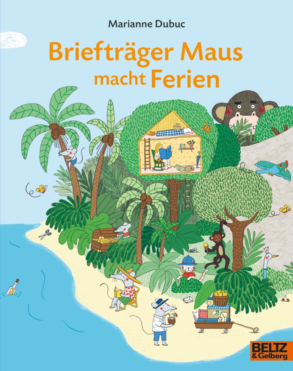 Briefträger Maus macht Ferien: Vierfarbiges Bilderbuch