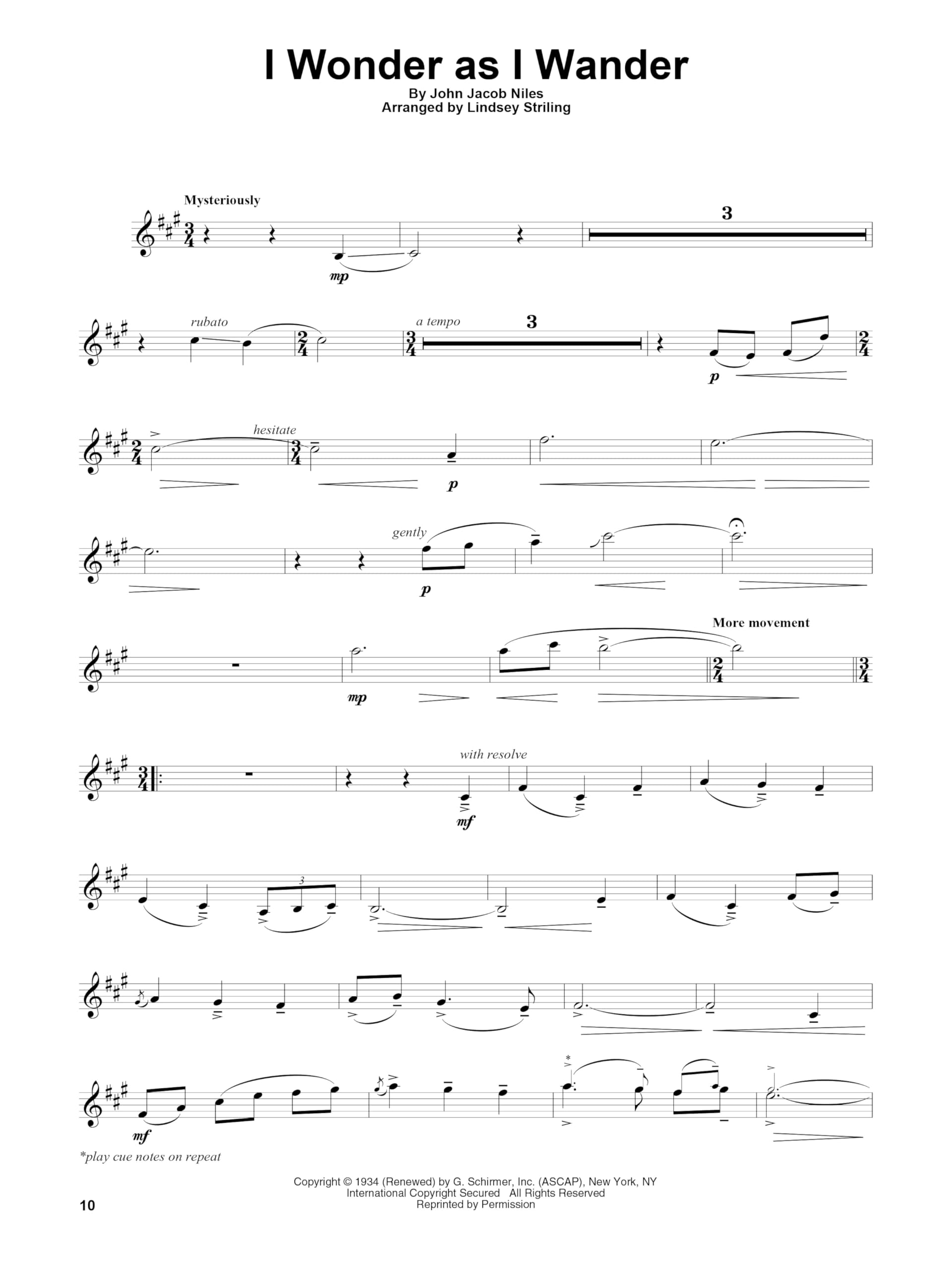 Lindsey Stirling - Christmas Collection. Solo pour Violons. Comprend Enregistrement(s) en ligne