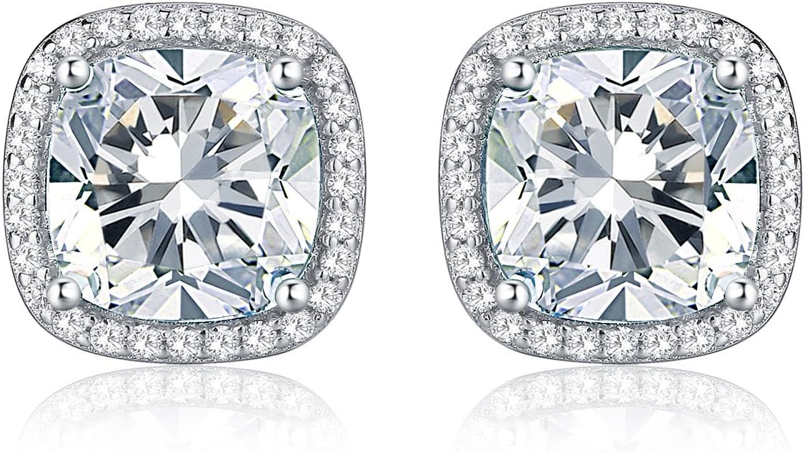 925 Sterling zilveren oorbellen met Kyaniet | Zilveren Edelsteen Oorbellen
