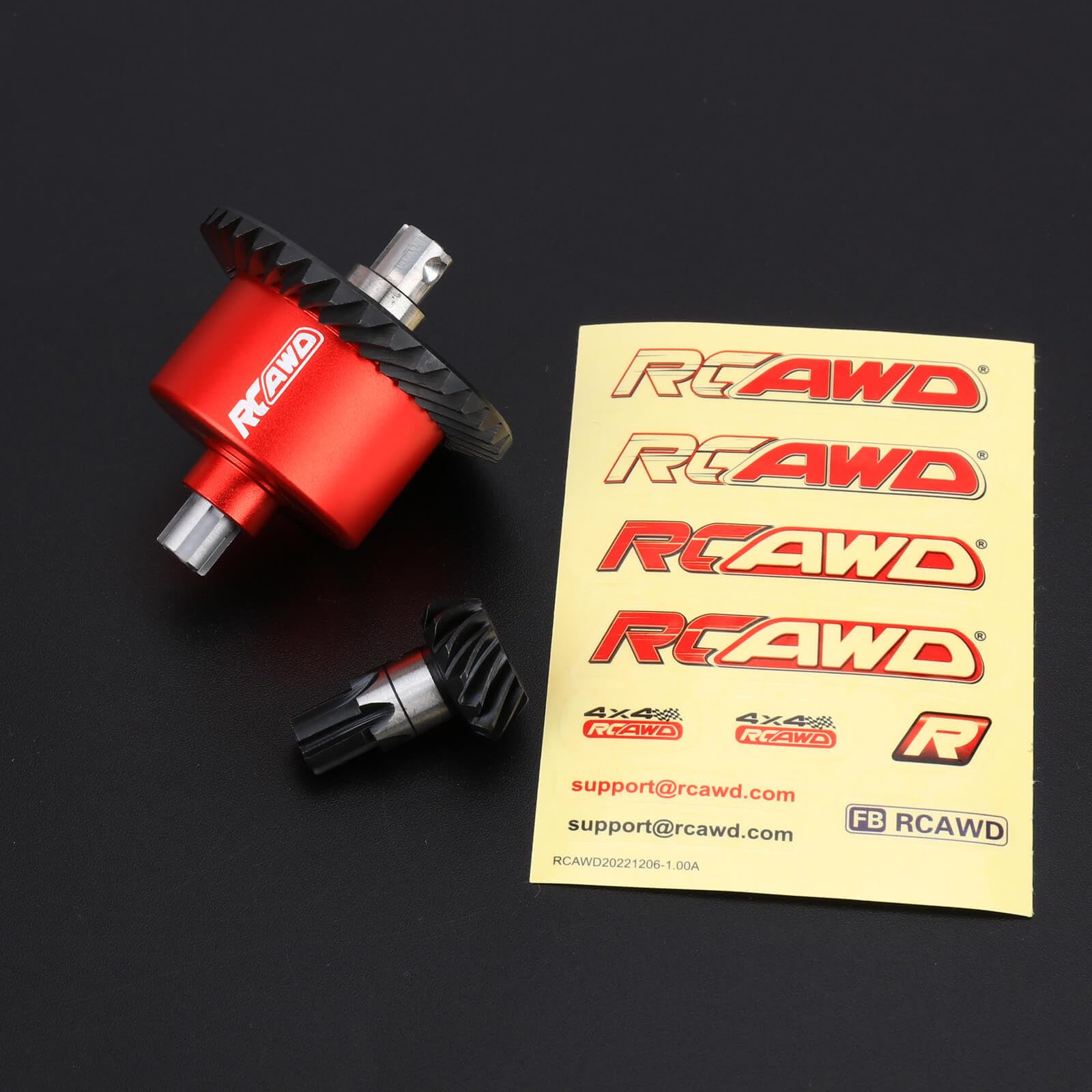 Amazon.com: RCAWD 20% Speed Up 34t Front Rear Differential