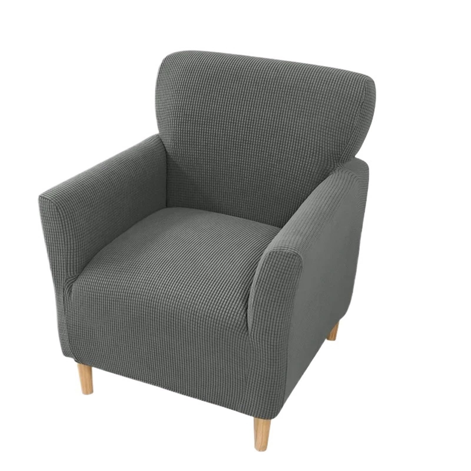Housse de fauteuil extensible élastique et lavable pour fauteuil club