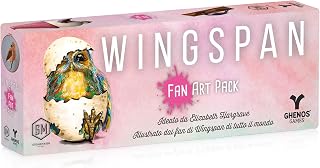 Ghenos Games Wingspan Fan Art Pack - Espansione con illustrazioni di appassionati di Wingspan - Edizione Italiana