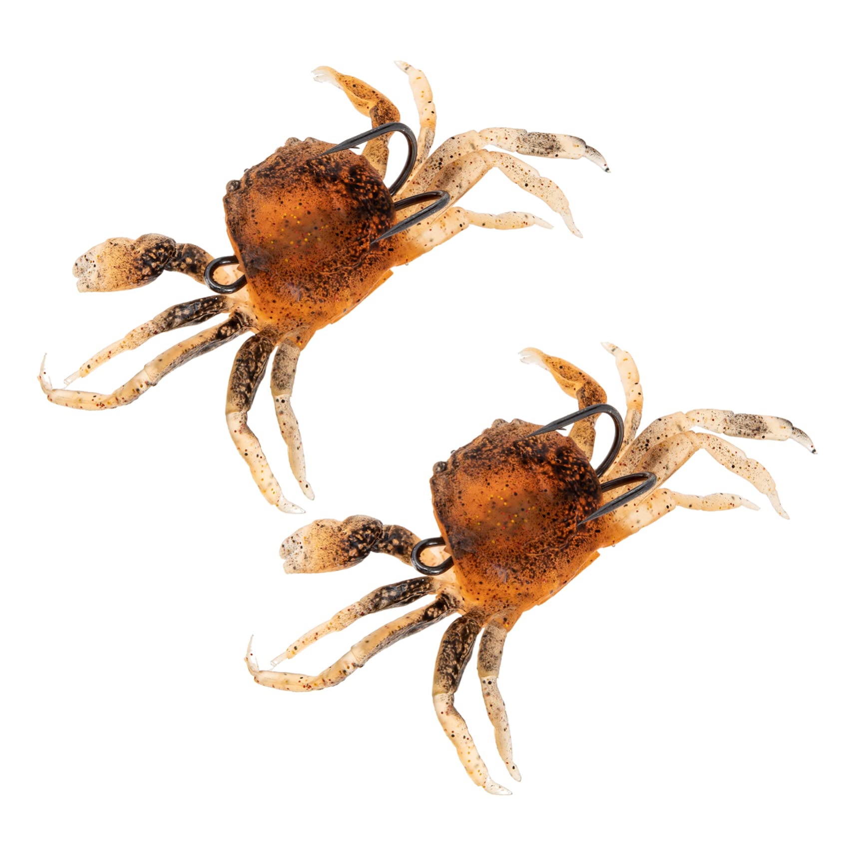 BESPORTBLE4 pcs Tackle Simulation Soft Wall Shaped Accessory Lifelike Freshwater Bait Accessories Supplies Supple Traps D Gear Shop Hooks Vivid Hook Tackles Fishing Saltwater Crab