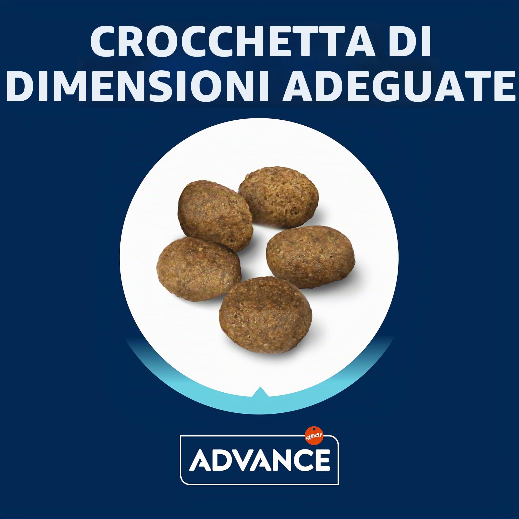 Advance Mini Sensitive Salmon - Cibo per Cani di piccola taglia con sensibilità digestive con Salmone, 7kg