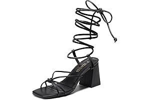 Women's Lace Up Heels: Elevate Your Style with Edgy Glamour