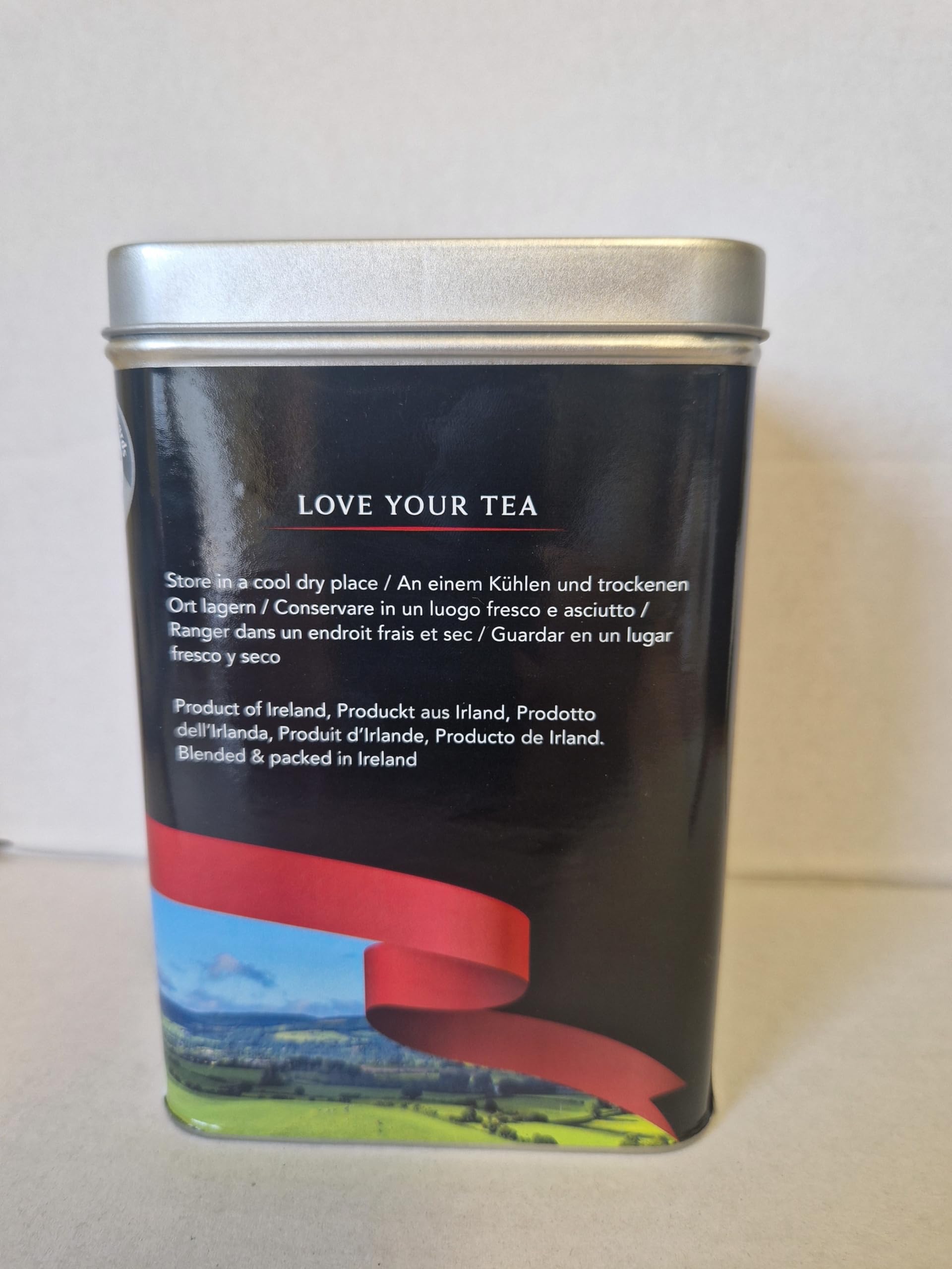 McEntee's Irish Gold Té suelto - Lata de 500 g - Una mezcla premium de tés negros de Assam y Kenia