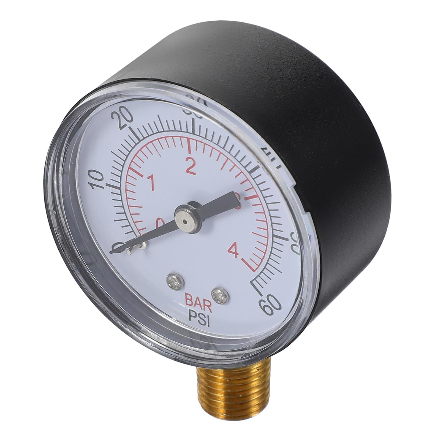 1set Sturdy Pool Pressure Gauge for Water Tanks Lightweight and Portable Design Accurate Readings for Spa and Aquarium Use Essential Pool Accessory
