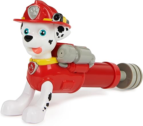 Miniatura 1 de Swimways Paw Patrol Marshall Water Blaster, juguetes de piscina y juguetes de playa para juegos al aire libre, juguetes de Paw Patrol para niños y