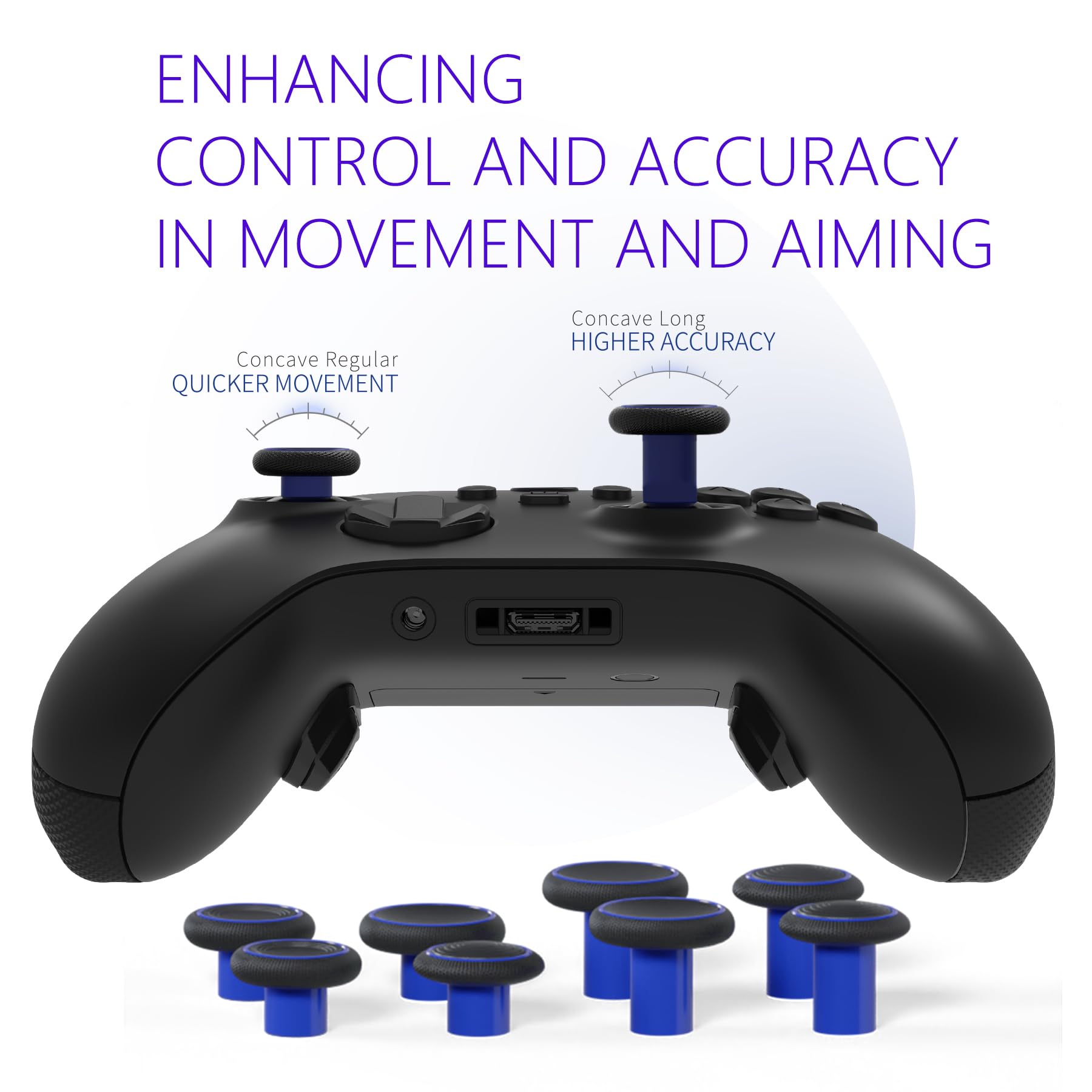 HEXGAMING Controller wireless Ultra X per Xbox Series X & S, per Xbox One e per Windows 7/8/10-4 pulsanti posteriori, grilletti regolabili, levette intercambiabili, 6 profili, motivo legno