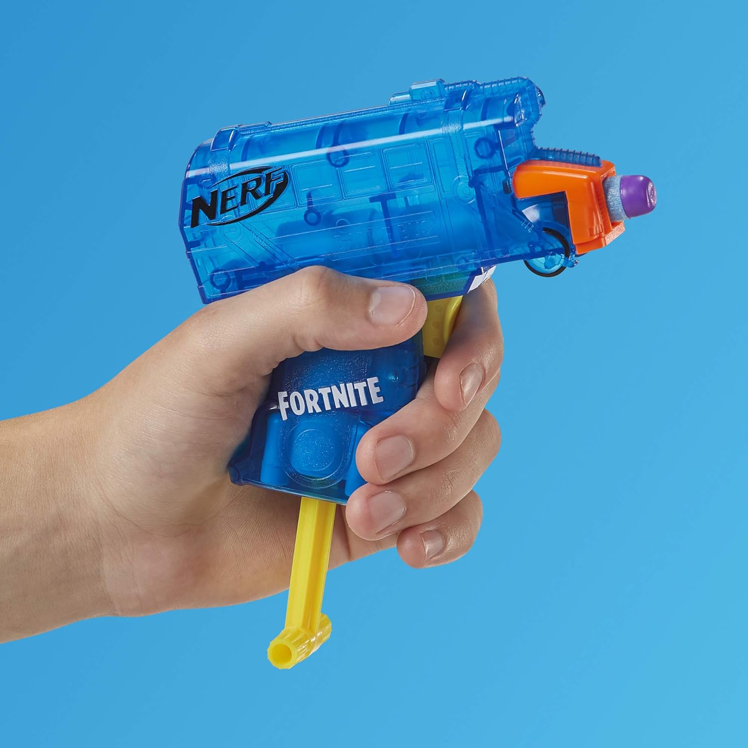 Nerf Fortnite Micro Ice Storm Collection - Includes 6 Microshots Blasters & 12 Official Elite Darts - for Youth, Teens, Adults