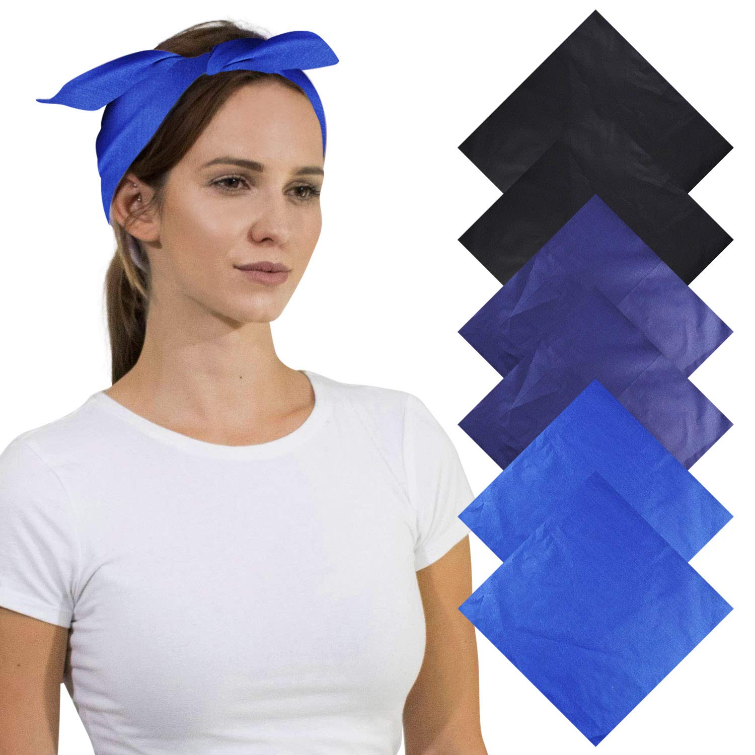 Bandana anti-transpiration coton Cloud9basic contre irritations - 7