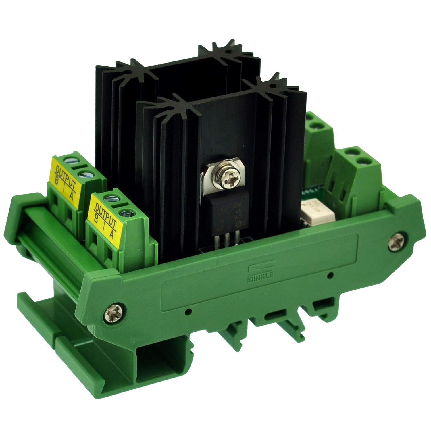 DIN Rail Mount 8 Amp Solid State Relay SSR Module, in 4~32VDC, Out 100~240VAC. (2 Channels)