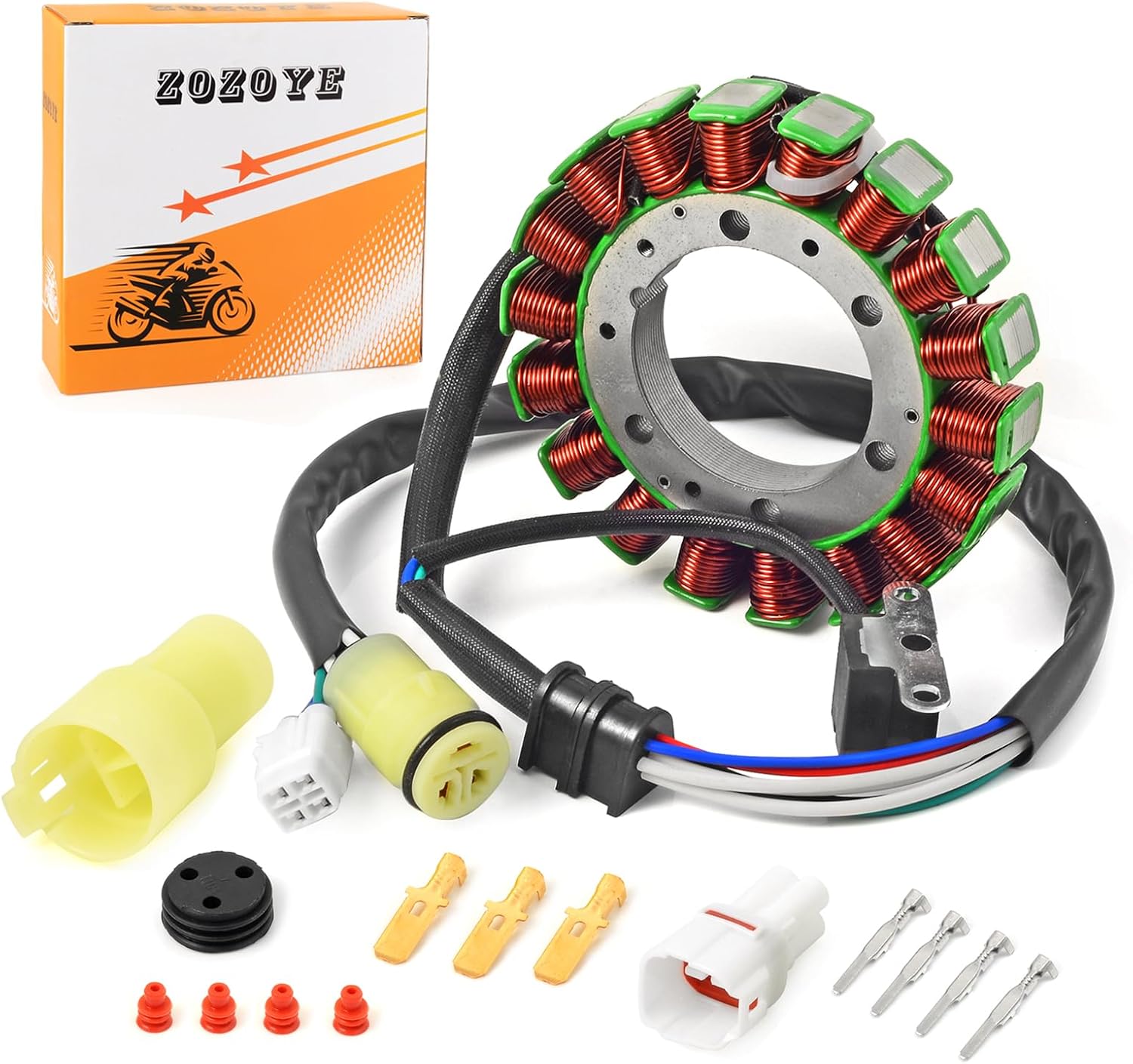 Stator For YAMAHA Grizzly Bruin WOLVERINE 350 Grizzly Rhino 660 Kodiak 400 450 Grizzly 400 450 Wolverine 450