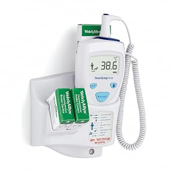 Welch Allyn SureTemp Plus 690 Thermometer with Wall Mount