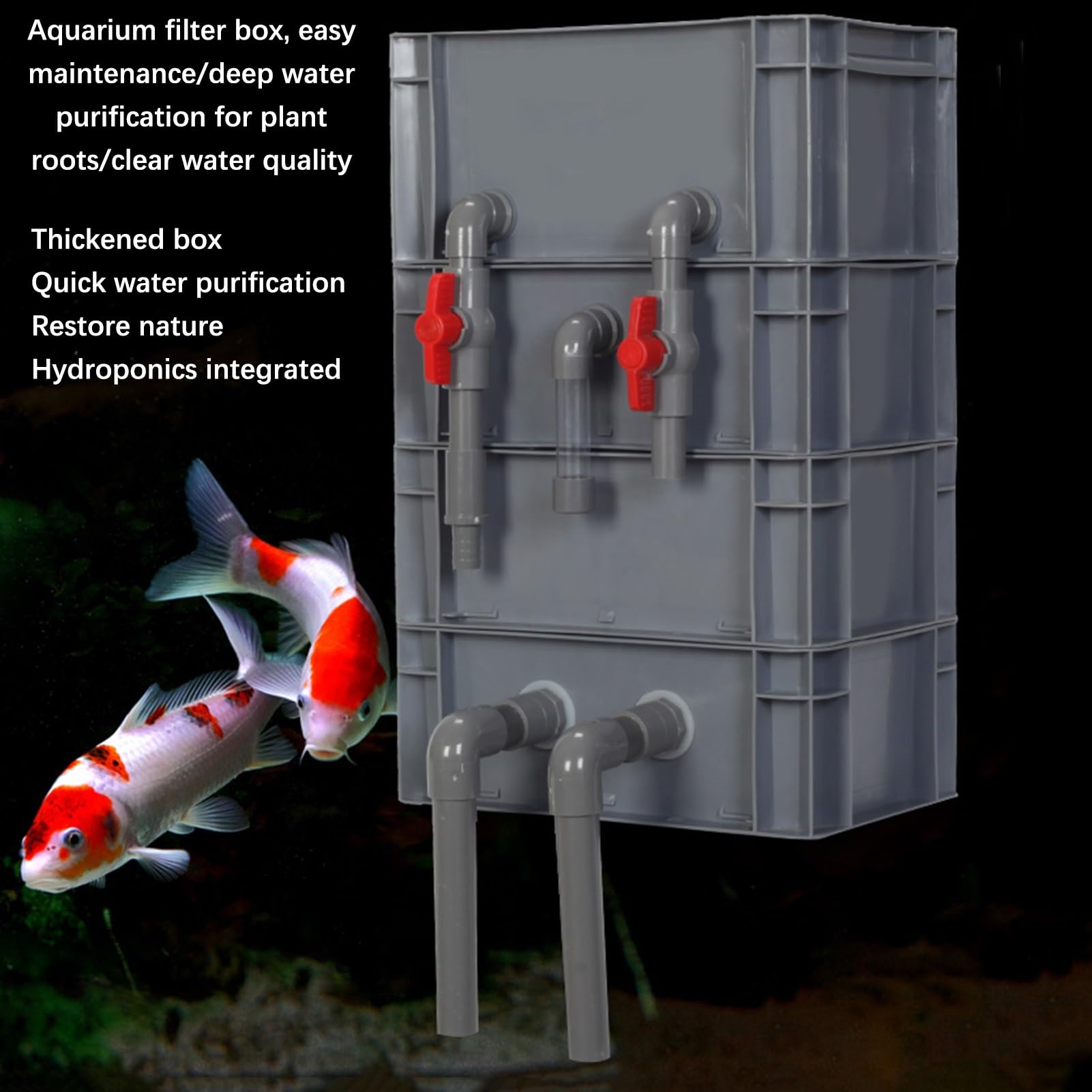 Caja de Filtro Acuario Externo PE