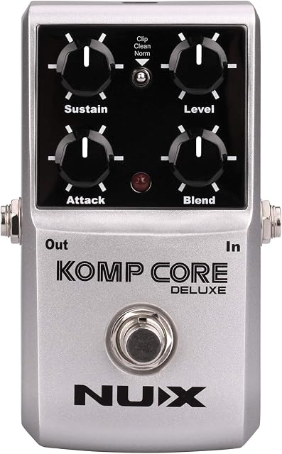 Nux | Komp Core Deluxe Compressor Pedal | Guitar FX