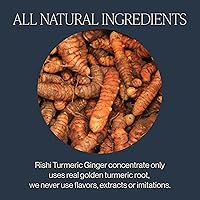 Vista 3 de Rishi Tea Cúrcuma Ginger Chai Latte – Concentrado de té de hierbas orgánicas con jengibre, mezcla de chai caliente o helado, fácil de servir, sin