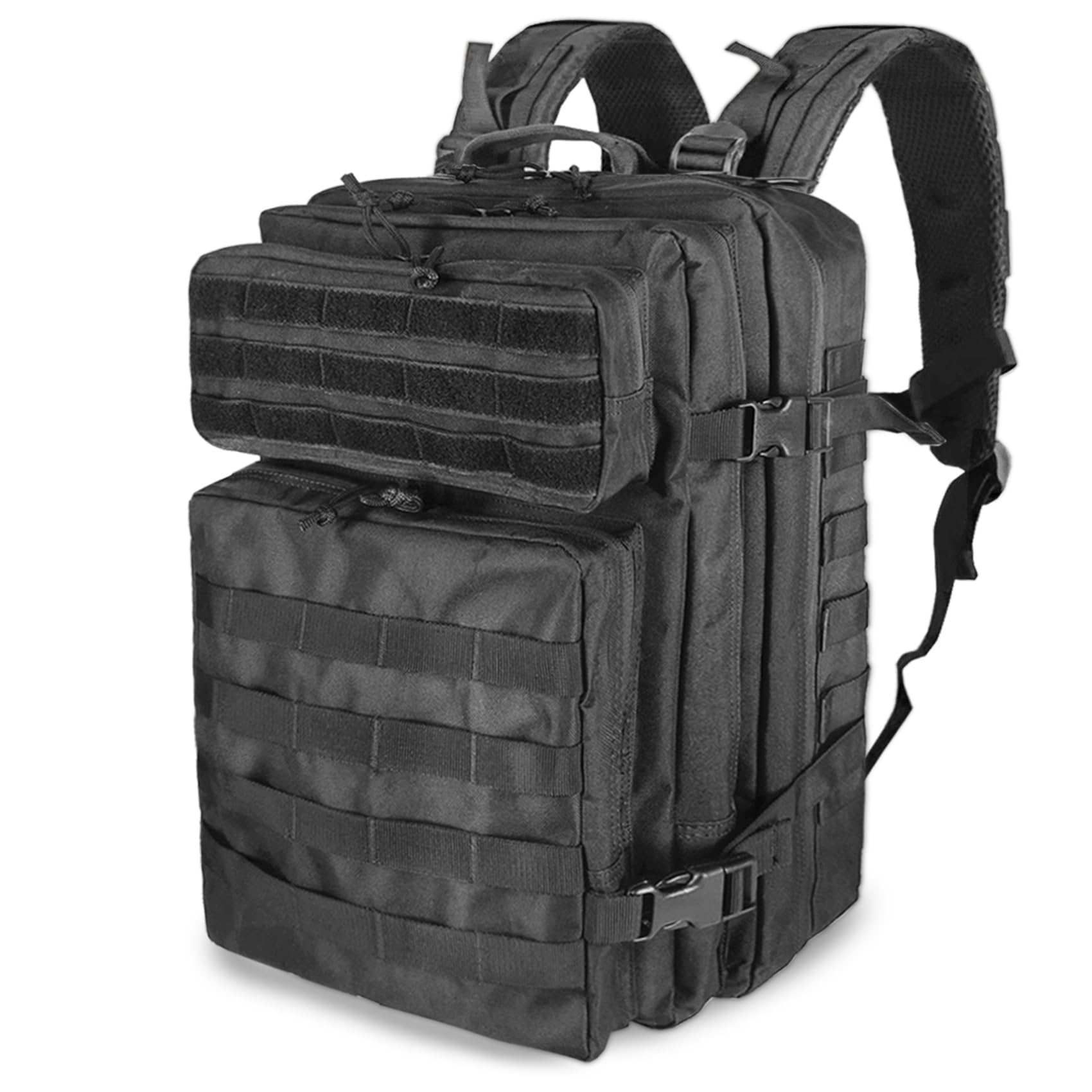 owwasd Militär Rucksack Herren,45L Groß Rucksack Wasserdicht Outdoor Assault Survival Wanderrucksack Herren, Taktischer Backpack Geeignet für Camping,Jagd,Wandern und Andere Outdoor-Aktivitäten(Grün)