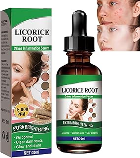 Whitening Rejuvenating Essence,Licorice Extract Whitening Essence,Women Face Firming Tightening Serum,Licorice Extract Wrinkle Removal Essence,Moisturizing Fast Absorbing,Brightness Bloom Young Skin