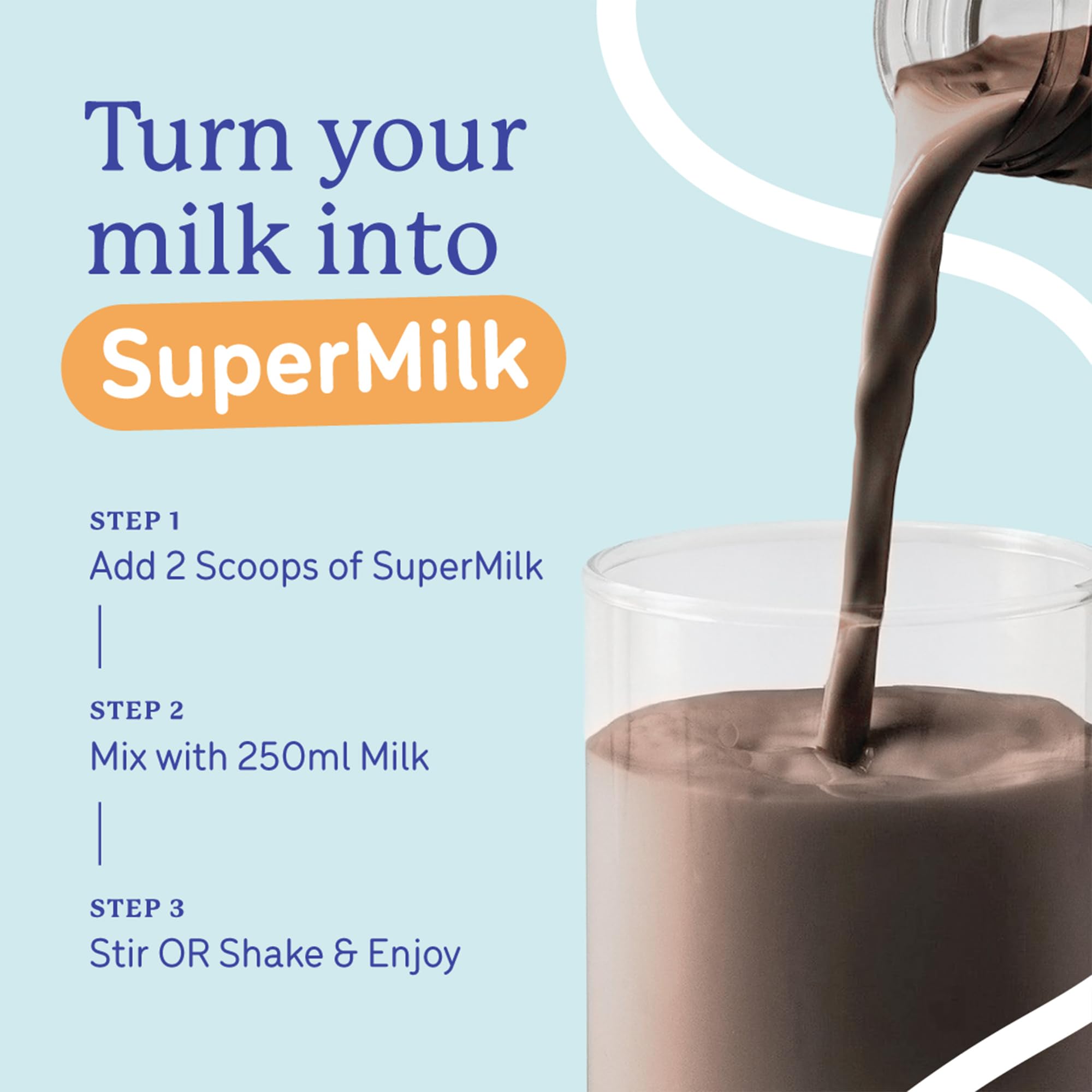 Gritzo SuperMilk Growth+ (2-6y Kids), Double Chocolate, 2 x 800g 4
