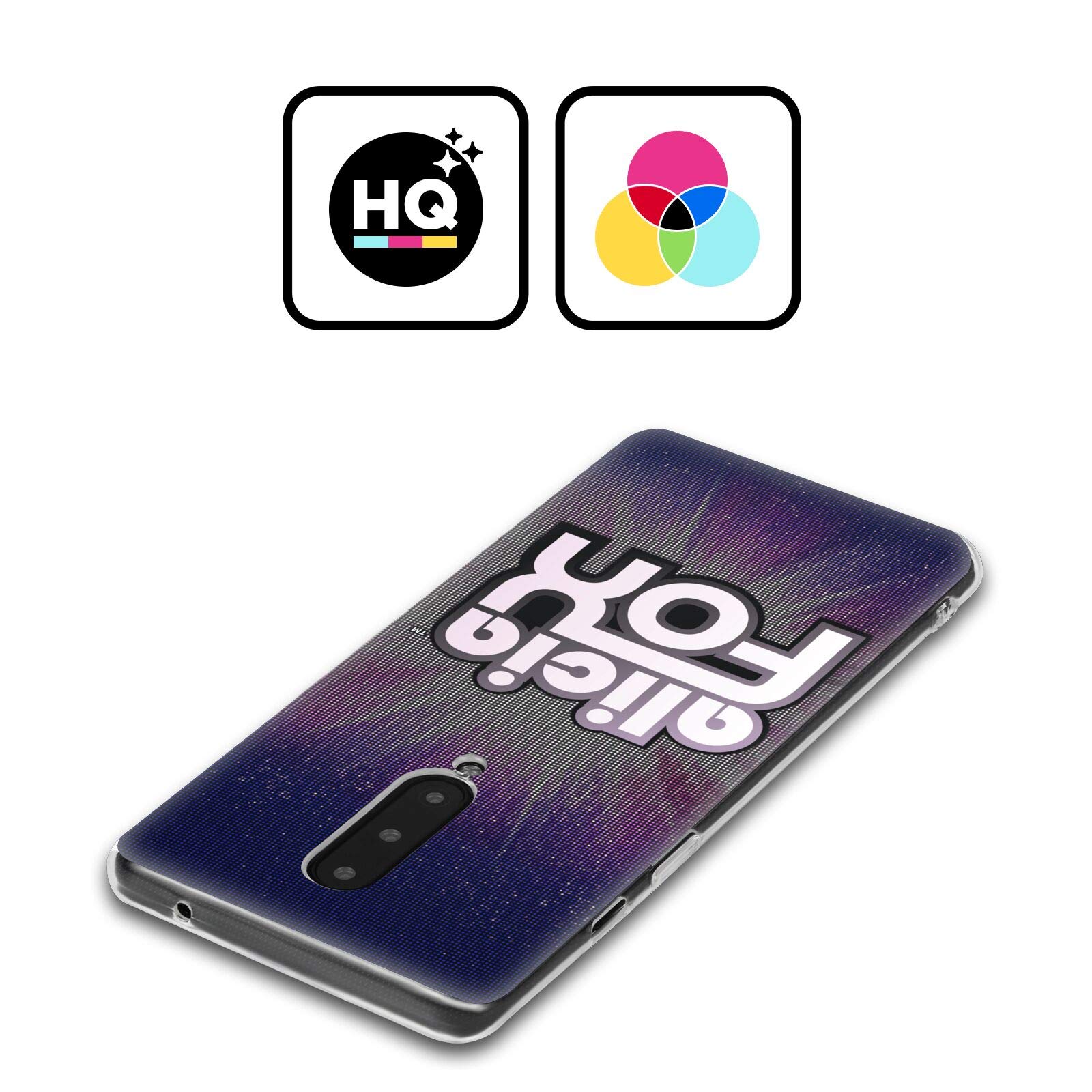 Head Case Designs Officially Licensed WWE LED Logotype Alicia Fox Soft Gel Case Compatible with OnePlus 11 5G