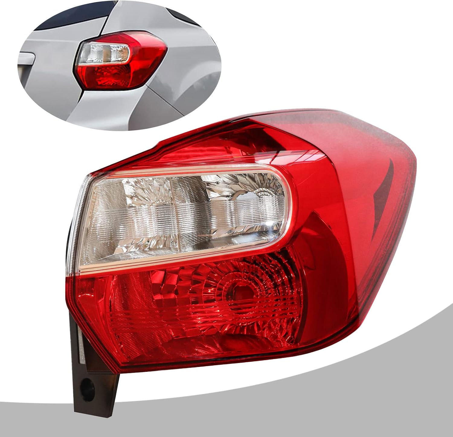 LYNICESHOP Tail Lights Rear Lamps Halogen, TailLights Assembly, for 2012-2016 Subaru Impreza/2013-2015 XV Crosstrek (DC 12V) (Passenger Side)