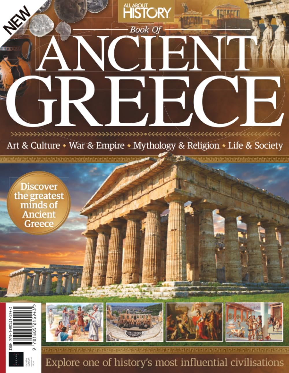 All About History Book of Ancient Greece: Discover the Ancient Minds of Ancient Greece