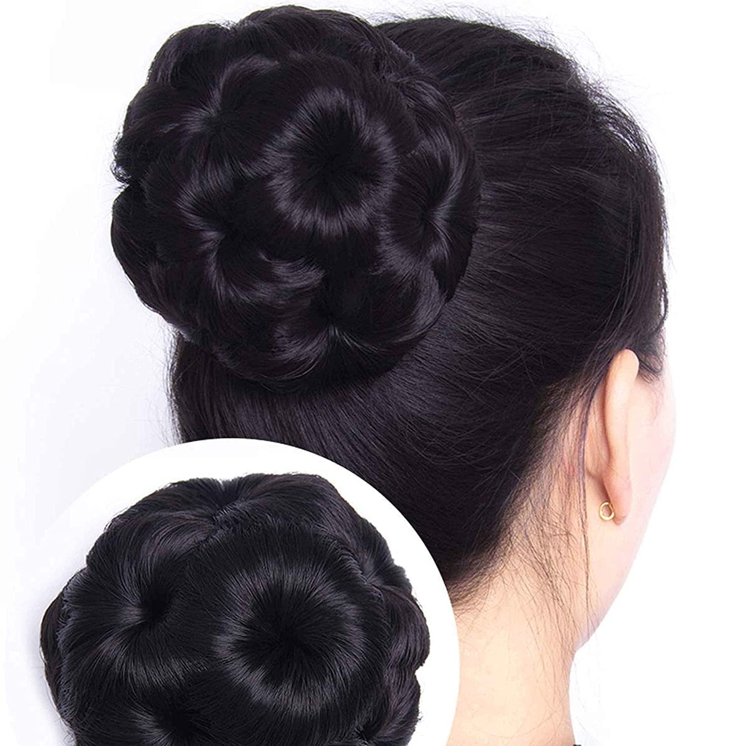 Xfilm Hair Buns for Women & Girls Hair Extension Hair Extensions