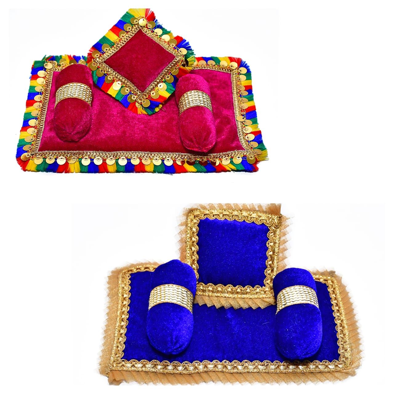 Laddu Gopal Bedding Set - Royal Velvet Design -8