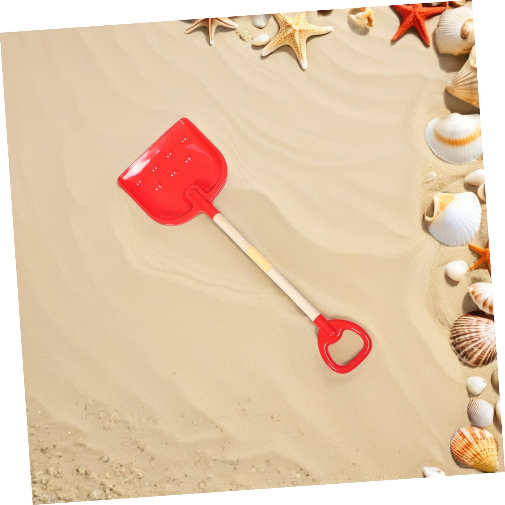 2 Piezas Pala Nieve Infantil con Mango D Ergonomico Juego Ligero y Portátil para Playa y Nieve Material Seguro para Herramienta Desmontable para Excavación al Aire