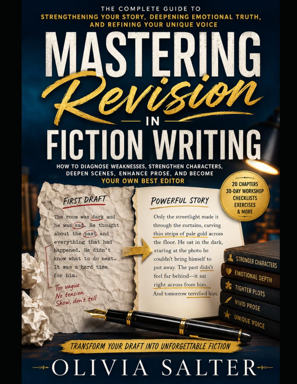 Mastering Revision in Fiction Writing: Advanced Self-Editing Techniques for Strengthening Characters, Scenes, Emotional Truth, and Prose While ... Modern Fiction Writing Masterclass Series)