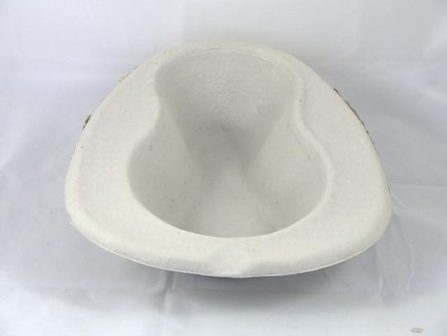 25 Disposable Cardboard Pulp 2000ml Bed Pan Liners Hospital Style