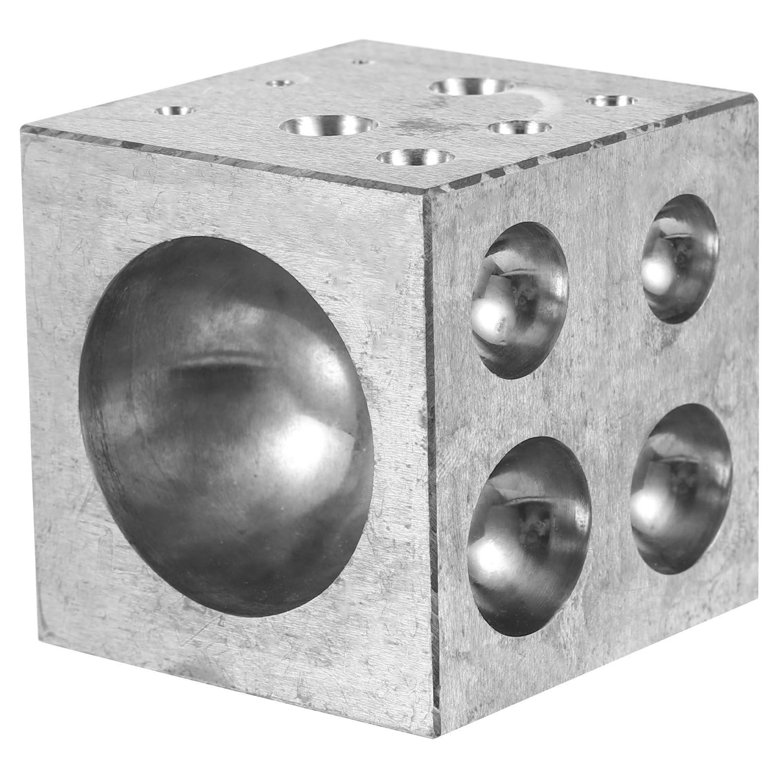 Metall Dapping Block Schmuckherstellungswerkzeug aus Langlebigem Metall Gold Silber Kupfer für Selbstgemacht Schmuckherstellung Kompakt und Verschleißfest