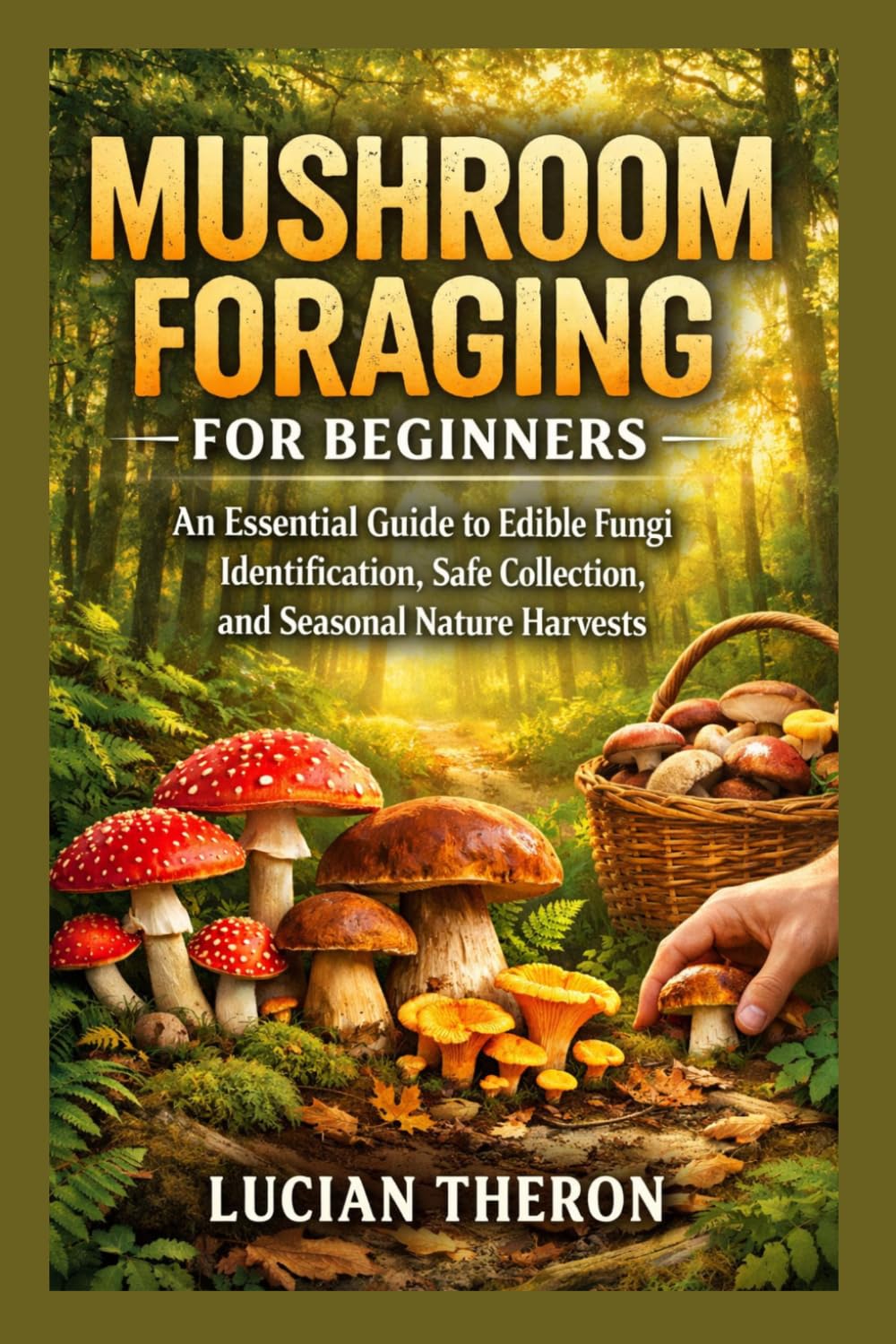 MUSHROOM FORAGING FOR BEGINNERS: An Essential Guide to Edible Fungi Identification, Safe Collection, and Seasonal Nature Harvests